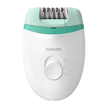 Philips Satinelle Essential Corded Compact Epilator White/Green