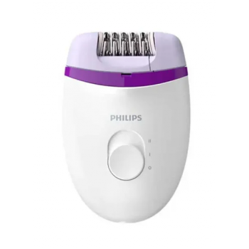 Philips Satinelle Essential Corded Compact Epilator White/Purple 300g