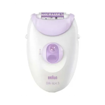 Braun Silk Epil Electric Hair Removal Machine White/Purple