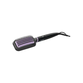 Philips Thermo Protect Straightening Hair Brush Black/Purple