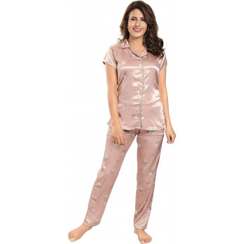 Pierre Donna Satin Pajama...
