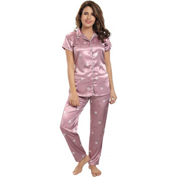 Pierre Donna Satin Pajama...